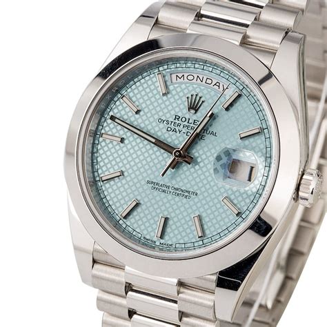 rolex presidential platinum price